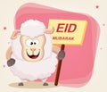 Eid Mubarak Ã¢â¬â traditional Muslim greeting used on the festival